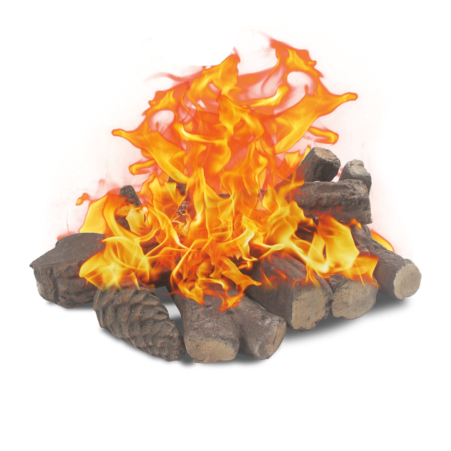 Ceramic Logs / Fire Pit Logs / Fireplace Logs Ceramic Woods