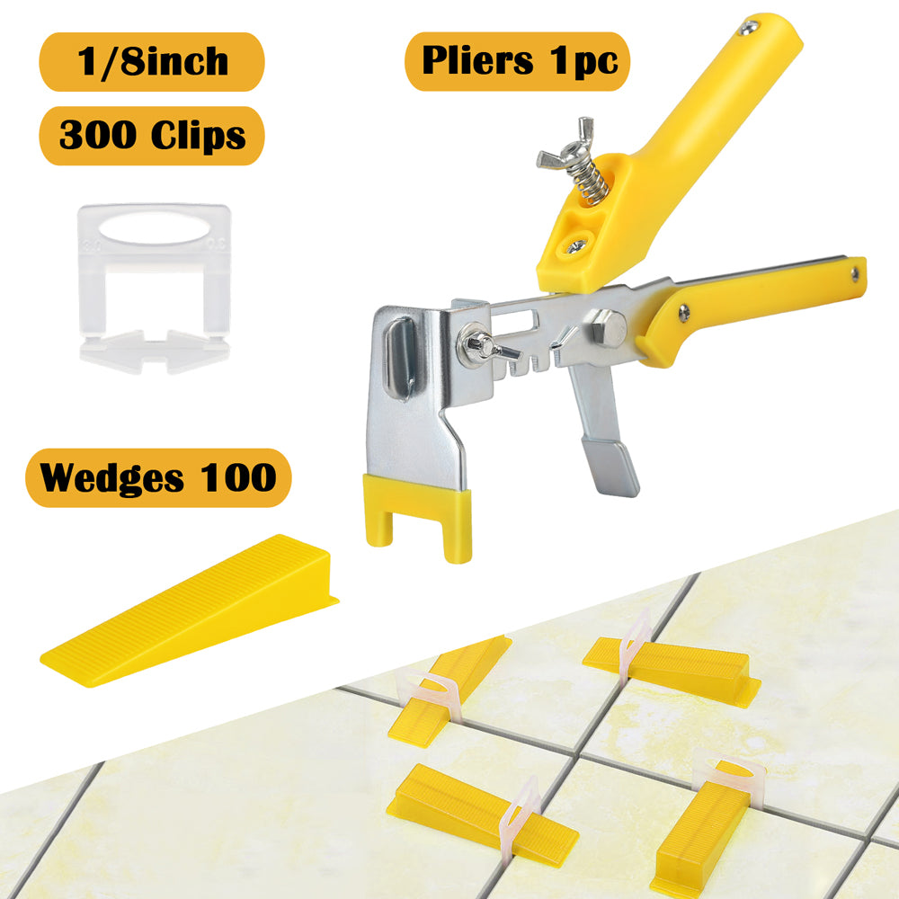 Leveling clips for wall shop tile