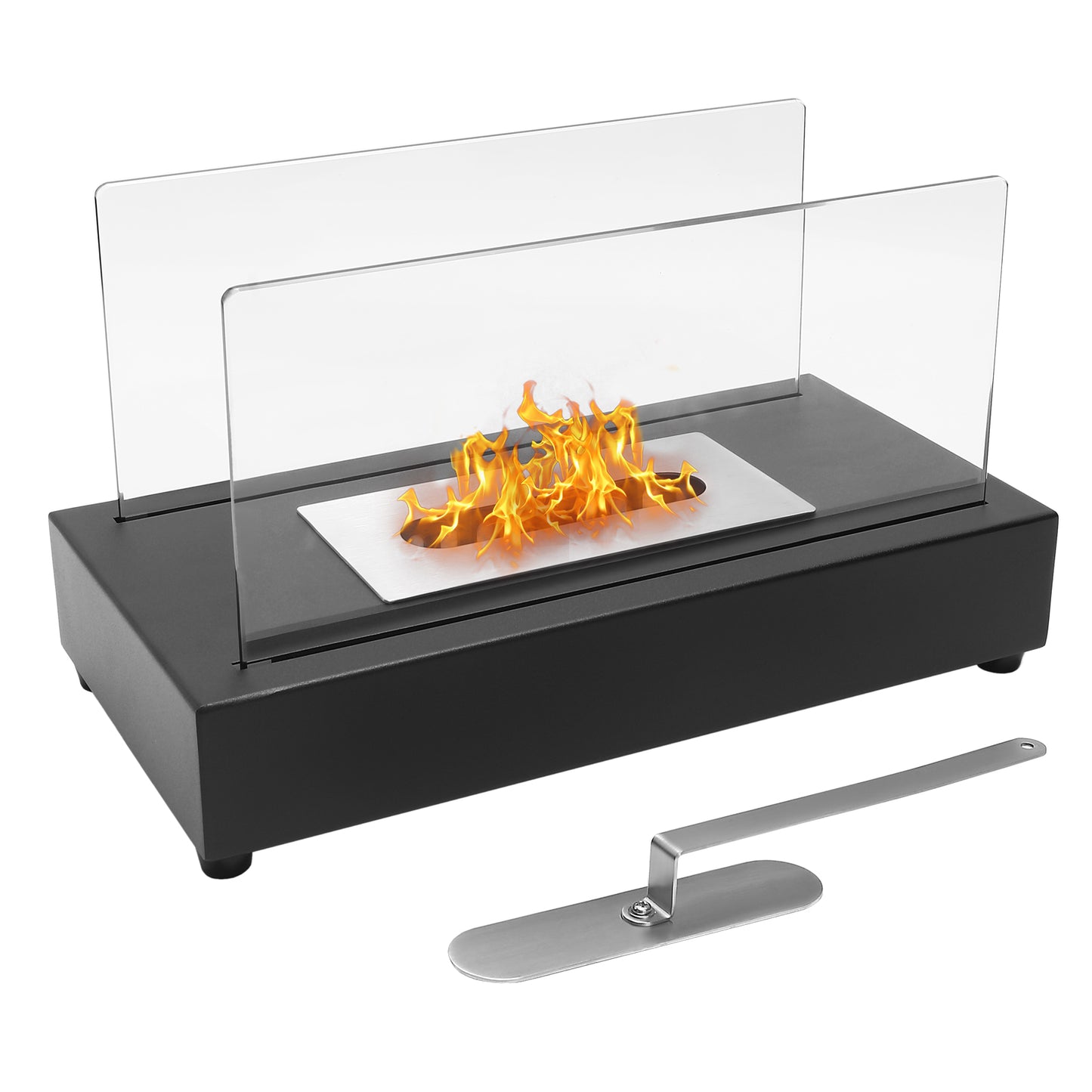 Bio Ethanol Fireplace / Tabletop Fireplace Portable Fire Bowl / Indoor Outdoor Firepit