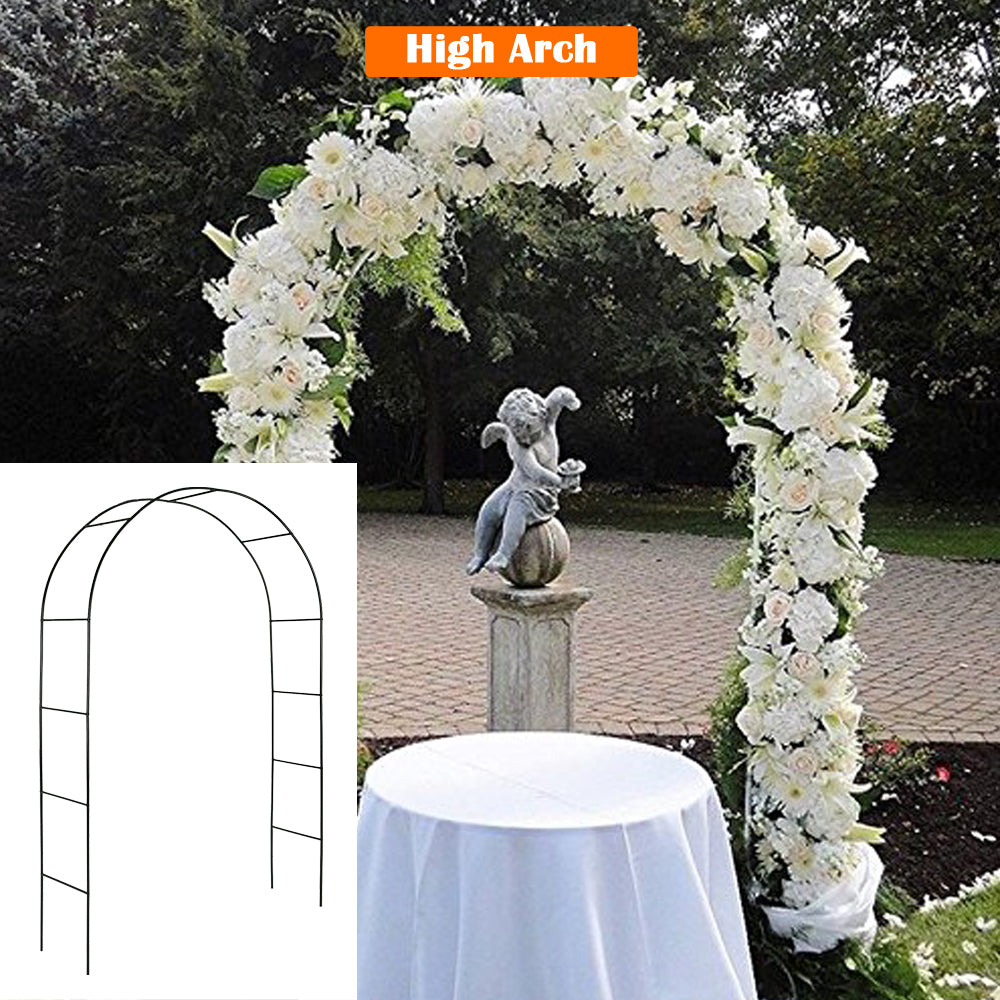 Garden Arch / Outdoor Flower Trellis / Durable Steel Garden Arbor / Wedding Decoration Arch